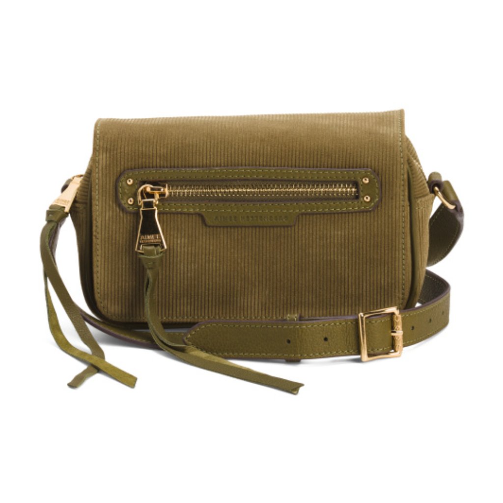 Aimee Kestenberg Leather Corduroy Stockbridge Crossbody